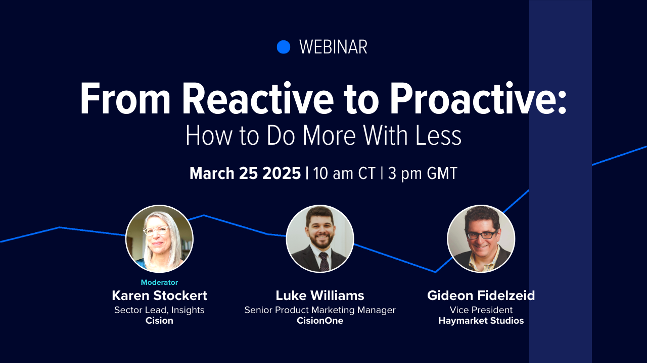 Work Smarter, Not Harder: The 2025 Comms Report Webinar Series